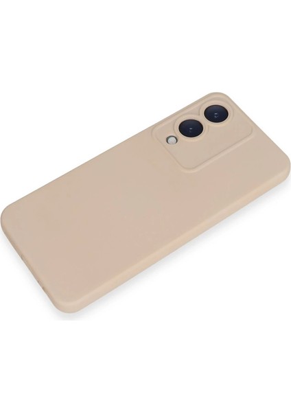 Vivo Y17S Kılıf Nano Içi Kadife Silikon - Pudra Svlrs fırsatları