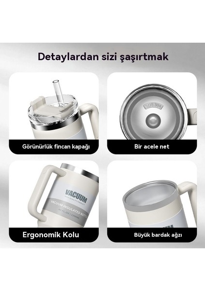 Çift Içme Araba Bardak 304 Paslanmaz Çelik Isı Yalıtım Soğutma Su Şişesi (Yurt Dışından)