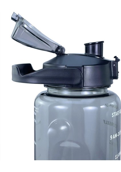 2000ML Saman ile Etiket ile Düşme Önleyici Su Bardağı (Yurt Dışından)