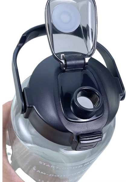 2000ML Saman ile Etiket ile Düşme Önleyici Su Bardağı (Yurt Dışından)