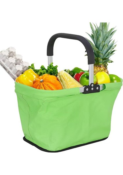Katlanır Alışveriş Piknik Saklama Sepeti (Yurt Dışından)