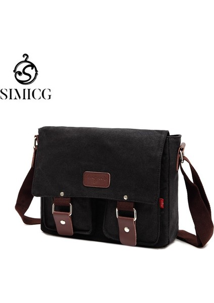 Sımıcg Erkek Laptop Çantası Omuz Crossbody Çanta (Yurt Dışından)