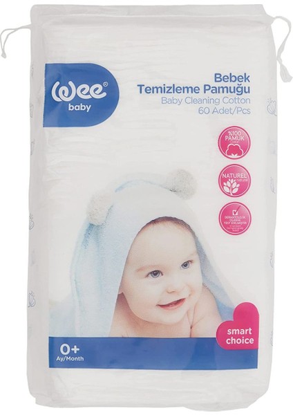 Bebek Temizleme Pamuğu 60’lı