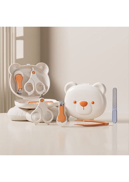 Karikatür Ayı Bebek Tırnak Makası 4'lü Set (Yurt Dışından)