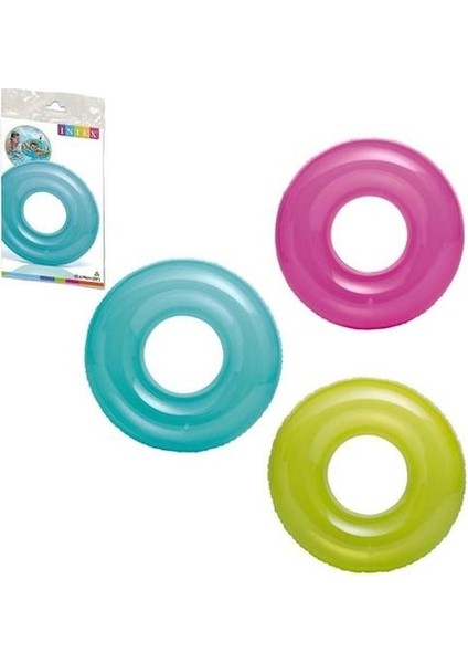 Jumbo Şeffaf Simit 76 cm Can Simidi