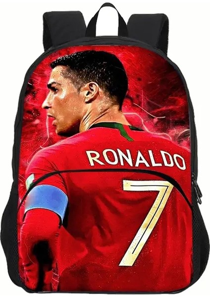 Ronaldo Kids Sırt Çantası Spor Okulu Çanta Erkek Kızlar Sırt Çantası Cr Sırt Çantası Futbol Yıldız Kitap Çantalar Erkek Kızlar Için En Iyi Hediye Renk: 3 (Yurt Dışından)