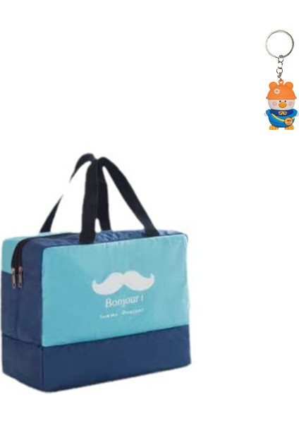 Islak ve Kuru Ayırma Seyahat Çantası Plaj Çantası Büyük Kapasiteli (Yurt Dışından) fiyatları