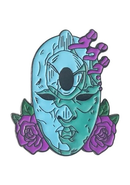 Jojo Tuhaf Macera Pimleri Broş Kujo Jotaro Jolyne Figürler Sırt Çantası Kıyleri Için Metal Rozeti Broşlar Noel Hediyesi Metal Renk: X00310-04 (Yurt Dışından)