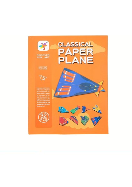 Çocuklar Için Kağıt Uçak Origami Kemer Eğitimi Eğlenceli Bebek Eğitim Oyuncusu Için Üç Boyutlu Uçak: 2020-04 (Yurt Dışından)