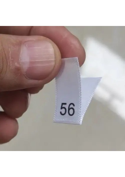 50PCS Saten Baskı Boyutu Etiketi Çocuklar Için Sayı 56 62 68 74 80 86 92 98 104 110 116 122 128 134 140 146 Giysi Boyutlandırma Etiketleri Renk: Sayı 56 (Yurt Dışından)