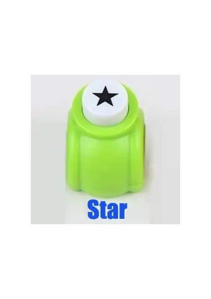 Dıy Scrapbooking, Kart Yapımı, Kağıt El Sanatları Için Mini Çiçek Deliği Yumruk Aracı - 3/5/7mm El Yapımı Patiska Yumruk Rengi: Yıldız (Yurt Dışından)