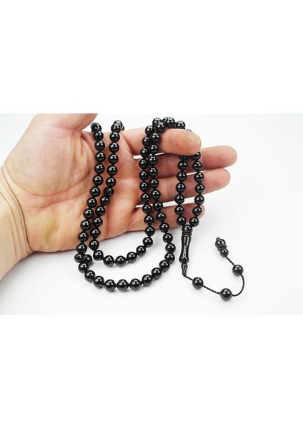 Oltu Taşı Küre Model 99 Luk Namaz Tespih