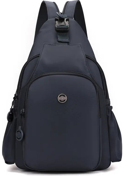 Otantik Mew Kadınlar Çok Fonksiyonlu Mini Sırt Çantası Moda Göğüs Çantası Seyahat Hafif Crossbody Bag Rengi: Safir (Yurt Dışından)