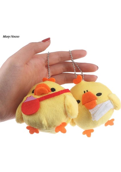 A7 1 Adet Güzel Küçük 7-8 cm Tavuk Peluş Hediye Doldurulmuş Oyuncak Anahtarlık Kolye Oyuncak Buket Peluş (Yurt Dışından) indirimleri