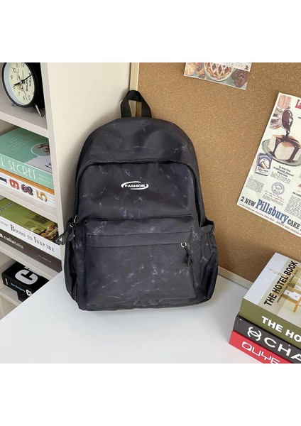 Öğrenciler Okul Çantası Ders Çantası Büyük Kapasiteli Sırt Çantası Su Geçirmez Açık Seyahat Sırt Çantası Tote Hediye Color: Kırmızı (Yurt Dışından)