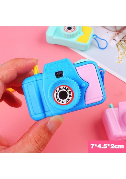 Oval Mini Sevimli Simülasyon Kaleydoskop Kamera Çocuk Oyuncak Film Izleme Kamerası Renk Bilişi Pillere Gerek Yok Bebek Hediye (Yurt Dışından) fiyatları