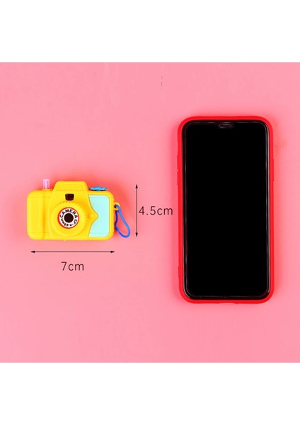 Oval Mini Sevimli Simülasyon Kaleydoskop Kamera Çocuk Oyuncak Film Izleme Kamerası Renk Bilişi Pillere Gerek Yok Bebek Hediye (Yurt Dışından) indirimleri