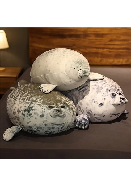 Köpek Kolye Sevimli Şişman Deniz Aslanı Peluş Oyuncaklar 3D Yenilik Atmak Yastıklar Dev Yumuşak Mühür Dolması Peluş Uyku Yastıkları Ev Bebek Hediye Kız Arkadaşlar (Yurt Dışından) fırsatları