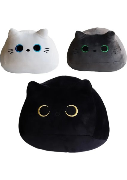 Beyaz Kawaii Siyah Kedi Yaklaşık 8 cm Yastık Peluş Oyuncak Bebekler Sevimli Sevimli Yüksek Kaliteli Hediyeler Erkek Kız Arkadaşlar Için Süslemeleri Çocuk (Yurt Dışından) fiyatları