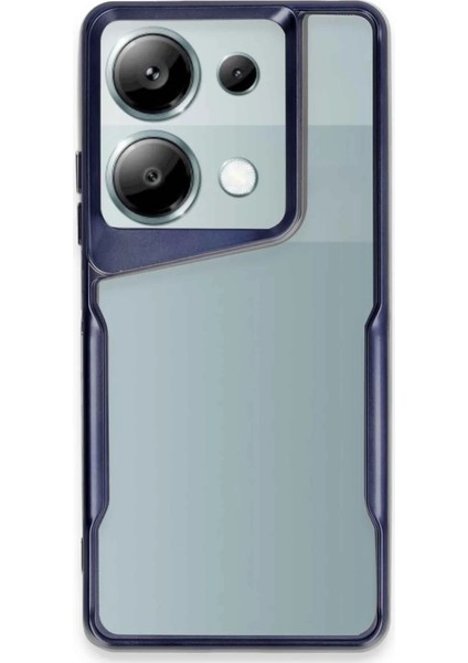Xiaomi Redmi Note 13 Pro 4g Kılıf Boyi Silikon Kapak - Lacivert Svlrs