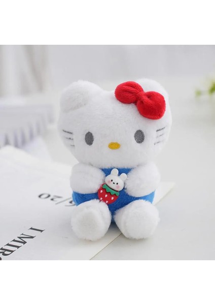 Bir Sanrio Hello Kitty 15 cm Anahtarlık Peluş Kawaii Kediler Peluş Bebek Doldurulmuş Hayvan Oyuncak Süper Sevimli Pembe Yastık Hediyeler Kolye Çocuklar Için (Yurt Dışından) fırsatları