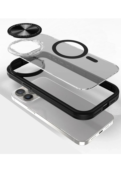 Iphone 14 Kılıf Teleskop Lens Magsafe Silikon Kapak - Pembe Svlrs fırsatları