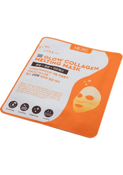 Glow Collagen Melting Mask - Hydrojel Şeffaflaşan Eriyen Maske