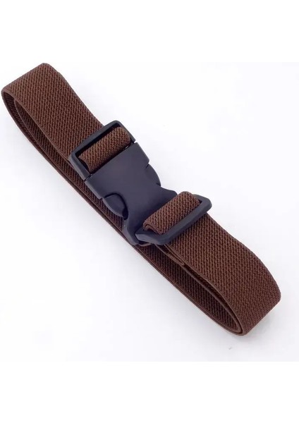 Eğitim Kemeri Yaz Ekle Toka Pantolon Kemer Dokuma Keman Bandı Çok Renkleri Çocuk Kemer Erkek Kızlar Ilkokul Renkleri: Kahverengi (Yurt Dışından)