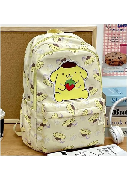 Sanrio Sırt Çantası Anime Kuromi Cinnamoroll Melody Öğrenci Çantam Büyük Kapasiteli Kadınlar Çocuklar Için Çanta Kızları Hediye Renk: C3 (Yurt Dışından)