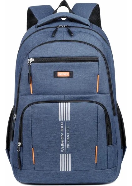 16 Inç Hafif Seyahat Dizüstü Bilgisayar Sırt Çantası, Büyük Kapasiteli Taşınabilir Sırt Çantası, Ayarlanabilir Kayış, Iş Sırt Çantası: Siyah (Yurt Dışından)