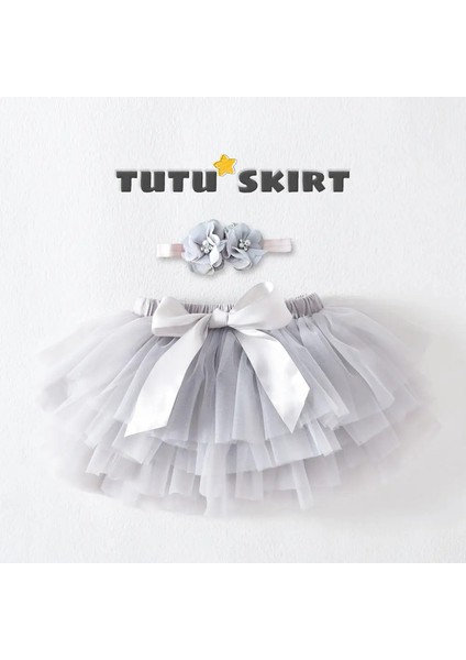 Pembe Prenses Bebek Bebek Tül Tutu Bloomers Bebek Yenidoğan Bebekleri Kapak 2 Pcs Kısa Etekler+Baş Bandı Set Kız Etekler Gökkuşağı Renk: R-05/çocuk Boyutu: 0-6 Ay (S) (Yurt Dışından)