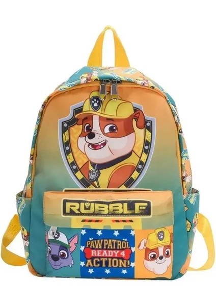 Pençe Devriye Çocuk Okul Çantası Orijinal Sevimli Köpekler Moda Kız Backpack Çocuk Anaokulu Sırt Çantaları Kovalamaca Skye Bebek Hediye Renk: Kahverengi (Yurt Dışından)