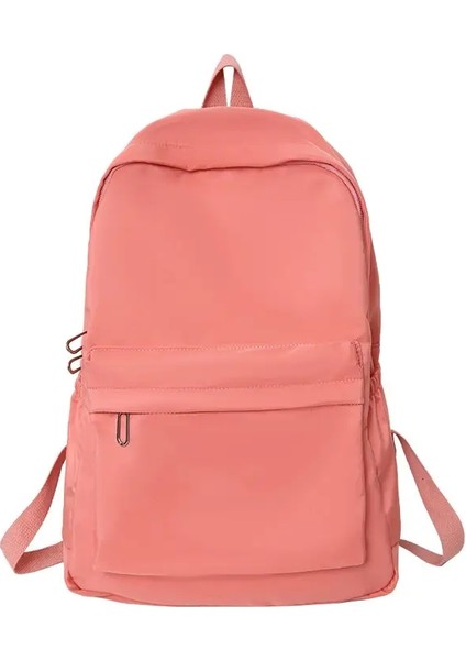 Yeni Kadın Moda Erkekler Yüksek Kapasiteli Su Geçirmez Kolej Sırt Çantası Moda Kadın Dizüstü Bilgisayar Çantaları Sevimli Kız Seyahat Kitap Çantası Serin Renk: Sadece Turuncu Çanta (Yurt Dışından)