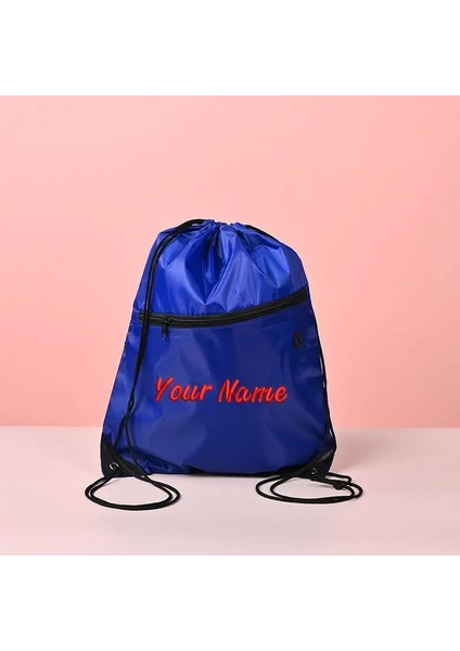 Özelleştirilmiş Kişiselleştirilmiş Ad Drawstring Sırt Çantası, Fitness Hediye Depolama Için Ideal Okula Ideal (Yurt Dışından)