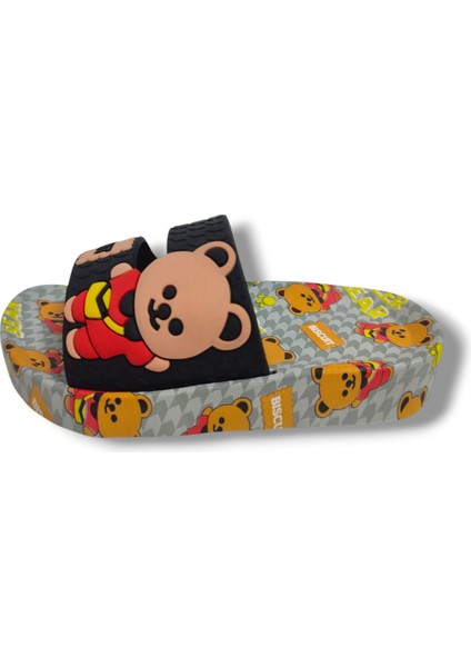 16256-25 Biscuit Ayıcık Figürlü Erkek Çocuk Terlik 25-29 fiyatları