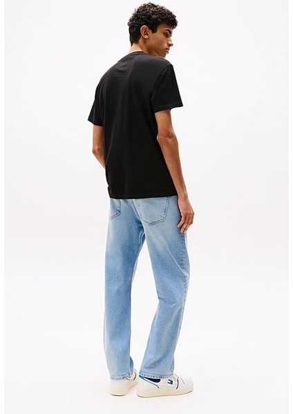 Erkek Signature Logo T-Shirt - Siyah modelleri