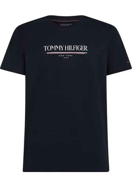 Erkek Brand Love Hilfiger Tee – Lacivert