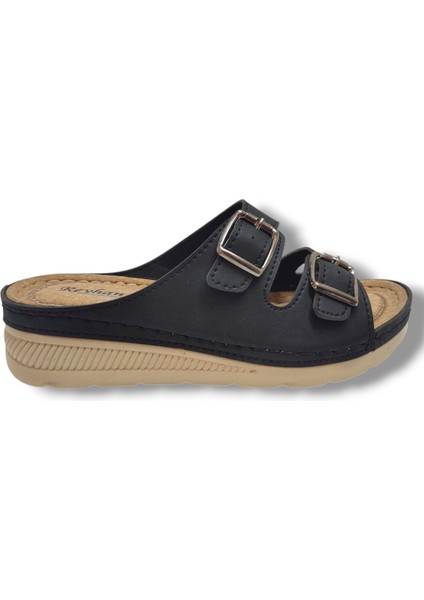 Avox 765-25 Çift Tokalı Comfort Kadın Terlik fiyatları