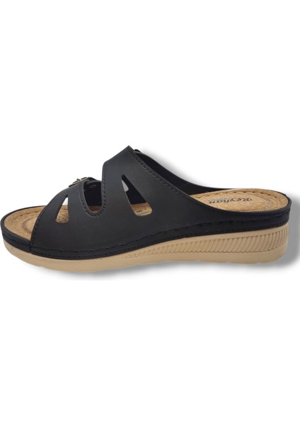 Avox 765-25 Çift Tokalı Comfort Kadın Terlik modelleri