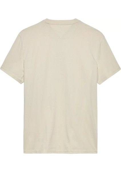 Erkek Signature Logo T-Shirt - Krem fiyatları