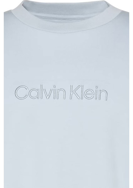 Erkek Relaxed Fit Logo Nakışlı T-Shirt - Mavi fiyatları