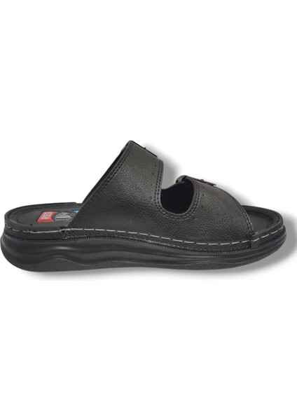 05-25 Anatomik Çift Bant Tokalı Erkek Terlik modelleri