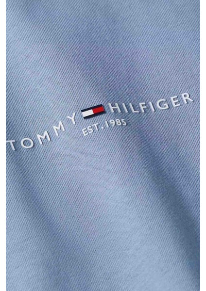 Erkek Tommy Logo Tipped T-Shirt - Açık Mavi modelleri