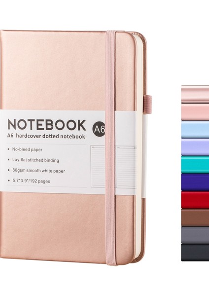 A6 Pu Deri Defter Iş Not Defteri (Yurt Dışından)