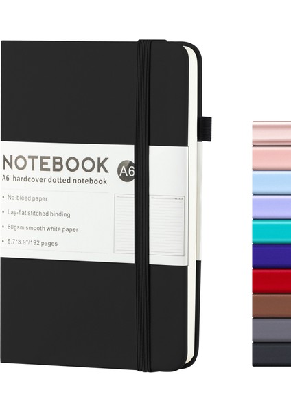 A6 Pu Deri Defter Iş Not Defteri (Yurt Dışından)