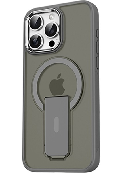 Iphone 14 Pro Tork Magsafe Standlı Kapak - Titan Gri Svlrs