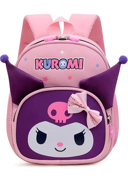 Sanrio Sevimli Kuromi Karikatür Sırt Çantası Yüksek Kaliteli Çocuk Sırt Çantası Okul Sezonu Için Hediye Çocuk Seyahat Backpackcolor: Kırmızı (Yurt Dışından)