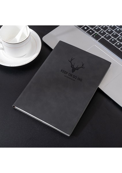 A5 Iş Deri Defter 200 Sayfa x 1 (Yurt Dışından)