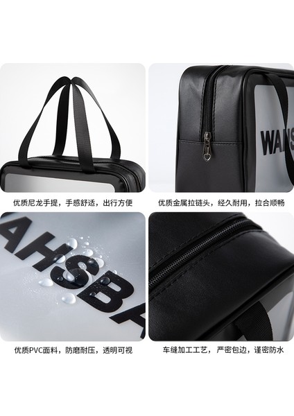 Suya Dalı Pembe Kozmetik Çantası Büyük Kapasiteli (Yurt Dışından) indirimleri