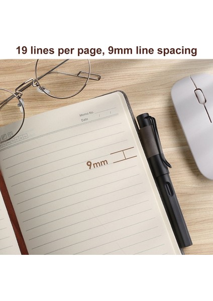 A5 Iş Deri Defter 200 Sayfa x 1 (Yurt Dışından)